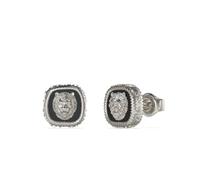 Guess Boucles d'oreilles JUME04011JWSTBKT-U Homme - Acier Lion King, 1 cm, Acier inoxydable, Sans Pierre précieuse