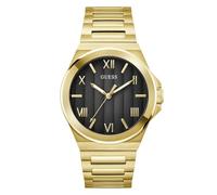 GUESS BR GLD CS W/P GLD TR/Gris Degradado Texturizado y BLK DL/BR/P GLD BRCT, Negro, Negro, Talla única