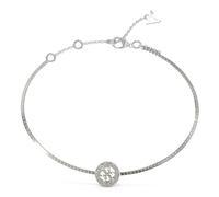 GUESS brazalete 4G Crush Charm Bracelet S Rhodium