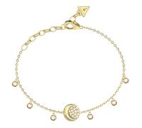 GUESS brazalete Aurora Pave Fringes Bracelet Yellow Gold dorado