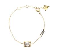 GUESS brazalete Bamboo Crystal Bracelet S Yellow Gold