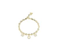 GUESS brazalete Borboleta Borboleta & 4G Charm Bracelet Yellow Gold dorado