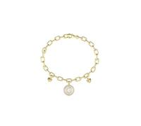 GUESS brazalete G Talisman Pearly G Multi Charm Bracelet Yellow Gold dorado