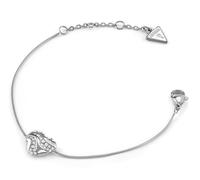 GUESS brazalete In My Heart Snake Chain Bracelet S Rhodium