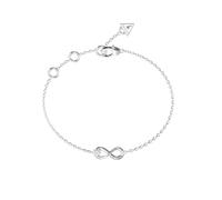 GUESS brazalete Love Bites 18mm Infinity Bracelet Rhodium plateado