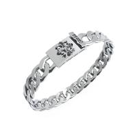 Guess Brazalete plateado JUMB05052JWASS