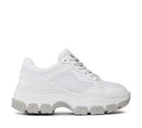 GUESS BRECKY, Sneaker Mujer, White, 40 EU