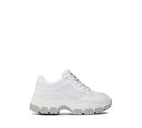 GUESS BRECKY, Sneaker Mujer, White, 40 EU