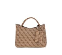 GUESS Brenton Girlfriend Satchel Latte Logo