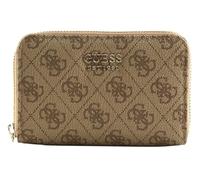 GUESS Brenton SLG Medium Zip Around Wallet M Latte Logo