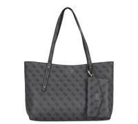 Guess Brenton Top Zip Tote - Bolso shopper 36 cm (coal logo)