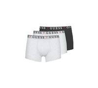 Guess Brian - Calzoncillos Tipo bóxer para Hombre, Paquete de 3, Negro Blanco Combo, X-Large