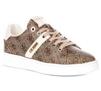 Guess Britz Lateral Logo Con Cordones Para Mujeres En Beige EU 36-42