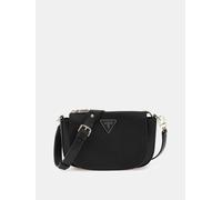 Guess Brynlee Mini Bolso con Cremallera Saffian Universal negro