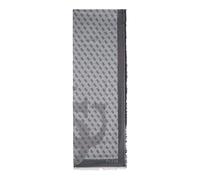 GUESS bufanda Erica Scarf 70X180 Coal Logo gris