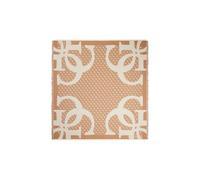 GUESS bufanda Jacquard Kefiah Scarf 135X135 Beige crema