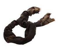 GUESS bufanda Loralee Scarf 80X190 Brown / Ochre