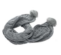GUESS bufanda Scarf 25X180 Light Grey