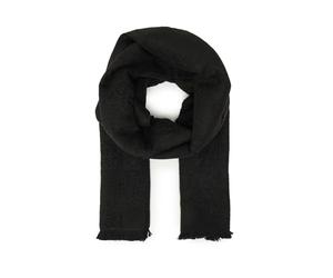 GUESS Bufanda unisex, Negro , 35,0 cm X 180,0 cm