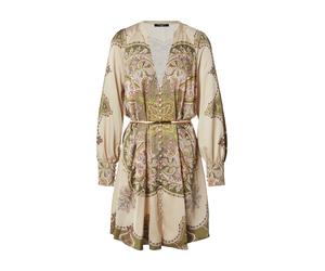 GUESS by Marciano Vestido camisero beige / verde / oliva / rosa 36 EUR