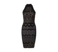 GUESS by Marciano Vestido de punto 'BILLIE' negro / blanco L negro / blanco