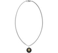 GUESS Cadena de acero inoxidable para hombre, talla única, plata 32021262, talla única, Metal