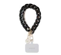 Guess Cadena de muñeca para smartphone con colgante 4G y mosquetón,