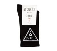 Guess Calcetín bajo mujer en algodón con logo con plantilla de rizo de algodón talla única artículo V2GZ00ZZ00I, JBLK Black/Nero, Talla única