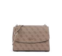 Guess Calista Bolso de hombro marrón claro, imitación de cuero, mujer