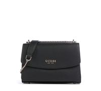 Guess Calista Bolso de hombro negro, imitación de cuero, mujer