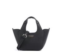 Guess Calista Mini Bandolera negro, imitación de cuero, mujer