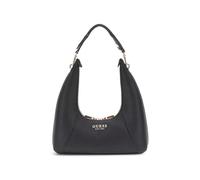 GUESS Calista Top Zip Shoulder Bag, Bolsa de Hombro para Mujer, Negro, Talla Unica