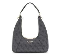 GUESS Calista Top Zip Shoulder Bag Coal Logo