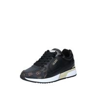 Guess Moxea, Zapatillas Deportivas Mujer, Black Brown Ochra, 39 EU