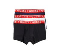 GUESS Calzoncillo boxer 'Brian' azul oscuro / gris claro / rojo / negro XL azul oscuro / gris claro / rojo / negro