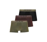 GUESS Calzoncillo boxer 'JOE' caqui / oliva / rojizo / negro XXL caqui / oliva / rojizo / negro