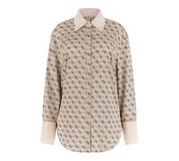 Guess Camisa de manga larga Alexandra W4YH47WF1T2, beige fantasía, XL