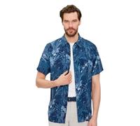 GUESS Camisa M4GH76-WD4Z2, P7pp Grabado Tropical Prim, XL