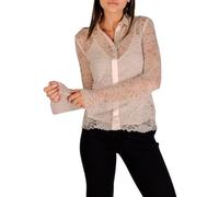 GUESS Camisa Mujer W5yh58 Whdy0 Rosa pastel Poliamida, rosa pastel, L