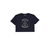 GUESS Camiseta azul noche / blanco 164 azul noche / blanco