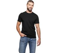 GUESS Camiseta Básica Hombre, Manga Corta, Negro, Estilo Casual (FR/ES, Letras, S, Regular, Regular, Negro)