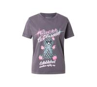 GUESS Camiseta 'BEAR' azul cielo / verde claro / rosa / negro S azul cielo / verde claro / rosa / negro