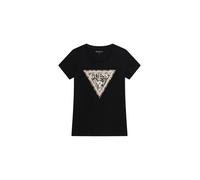 GUESS Camiseta beige / negro / blanco S beige / negro / blanco