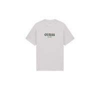 GUESS Camiseta de hombre, manga corta, algodón M6GI16K3032, Color blanco., XL