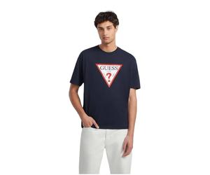 Guess Camiseta de manga corta Gj Iconic Tee M4YI45K8FQ4, azul oscuro, L