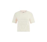 GUESS Camiseta de Manga Corta para Mujer (1 Unidad), Blanco, XS