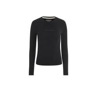 GUESS JEANS T-SHIRT MANICHE LUNGHE DONNA NERO