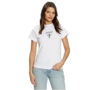 GUESS Camiseta de mujer Art V4YI21 KCDH1, Color blanco., XL