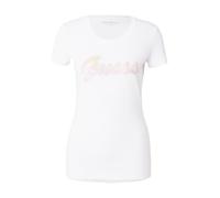 GUESS Camiseta 'DEGRADE' melocotón / rosa / plata / blanco S EUR