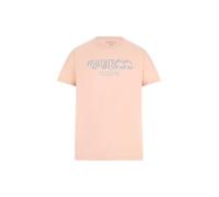 GUESS Camiseta ecológica de manga corta con logotipo para hombre, Siente tu piel, X-Large